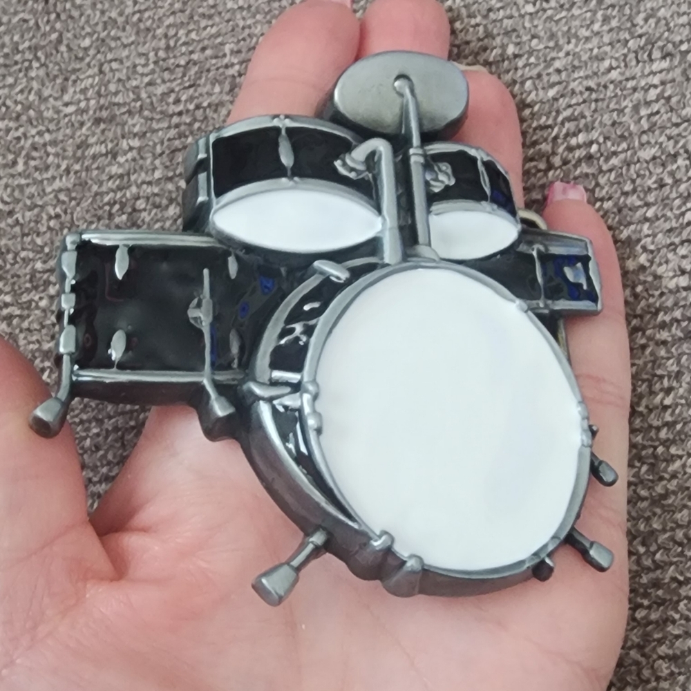 New drum drums Drummer belt buckle